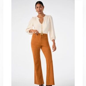 Trina Turk Apple Suede Pants - NWT!